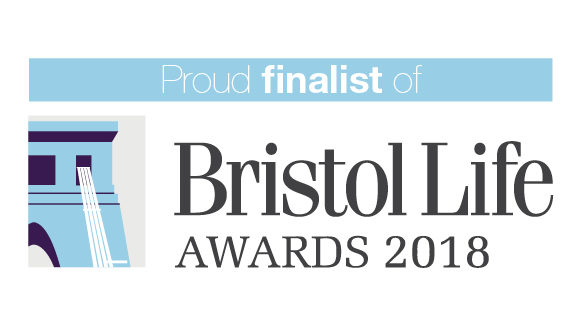 We’re proud finalists in the Bristol Life Awards! We’re proud finalists in the Bristol Life Awards!